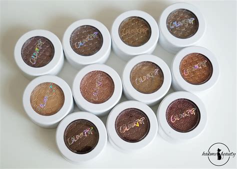 Colourpop Super Shock Shadow Shimmer Swatches And Review Hakme Beauty