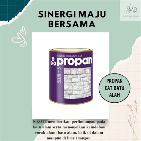 Jual Propan Cat Batu Alam Bata Merah L Dof Shopee Indonesia