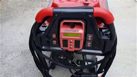 Testing Generators Troy Bilt Xp 10500 And Smarter Tools 3500 Youtube