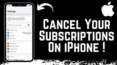 How To Cancel Subscriptions On Iphone Youtube