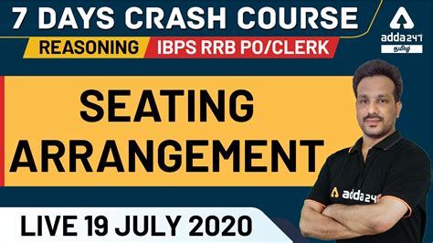 Seating Arrangement Reasoning In Tamil IBPS RRB PO And IBPS RRB