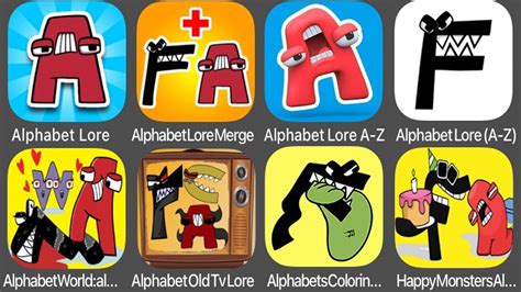 Alphabet Lore Alphabet Lore Mega Alphabet Lore A Z