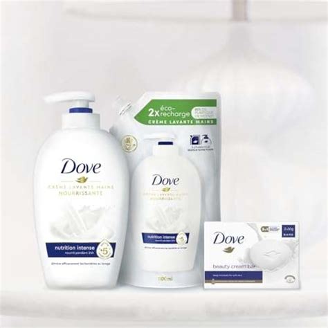 Dove Savon Liquide Mains Nutrition Intense Recharge 500ml à 2 24 via