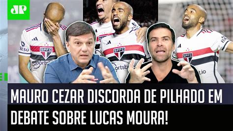 QUE DEBATE É O QUE EU ACHO Pra mim o Lucas Moura é Mauro Cezar