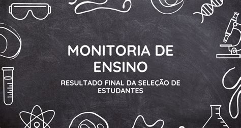 Resultado Final Monitoria De Ensino De Gradua Ofaculdade De