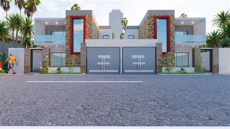 Villas Duplex Jumelees Haut Standing Sur M Duplex House Design