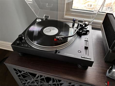 Audio Technica At Lp Xp Bk Direct Drive Turntable With Two Cartridges