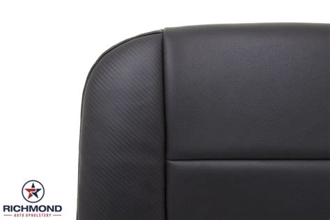 2014 2019 Gmc Sierra Slt All Terrain Replacement Leather Seat Cover Driver Side Bottom Black