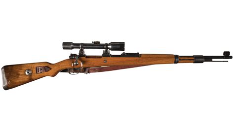 Mauser 98 Low Turret Sniper Rifle With Ajack Scope Rock Island Auction