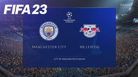 Manchester City Vs Rb Leipzig Uefa Champions League Etihad