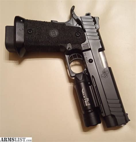 ARMSLIST For Sale Trade STI Tactical 2011 Double Stack 5 0 45ACP MINT