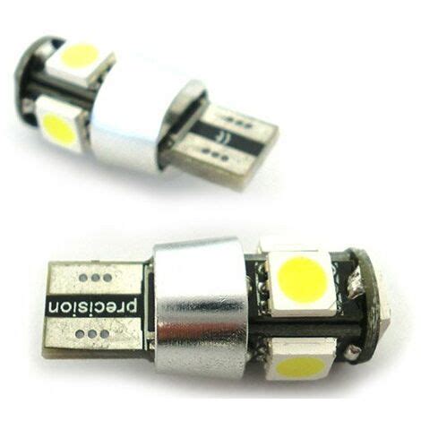 Lampada Led Canbus T W W Luci Di Posizione V Smd Bianco No Errore