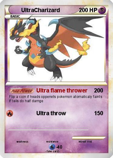 Pokémon Ultracharizard 1 1 Ultra Flame Thrower My Pokemon Card