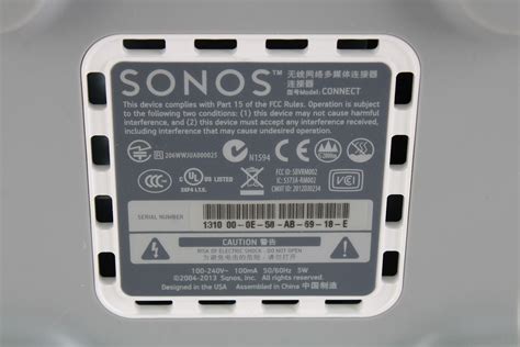 Sonos Connect Digital Media Streamer White Gen For S Controller