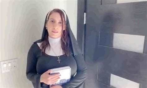 Hot Devoted Nun With Rounded Huge Ass Will Do Anything To Save A Soul