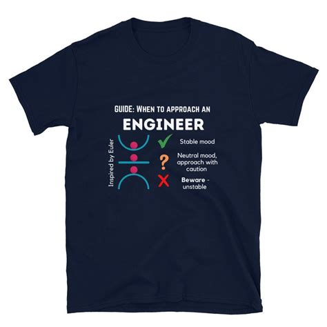 Camisa divertida de ingeniero estable Cuándo acercarse inspirado en la