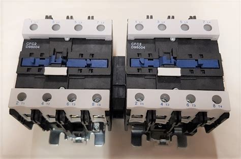 LC1 D95 - 4 Interlocking Contactors 4 Pole 240V Coil - JFK Electrical