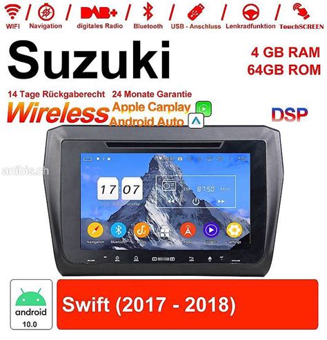 Android Autoradio Pour Suzuki Swift Avec Navi Canton