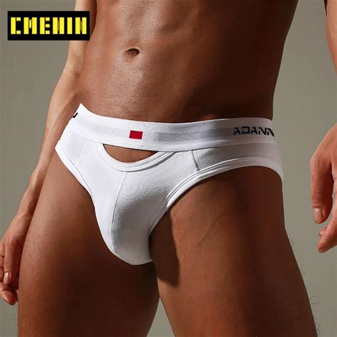 Kaufe Baumwolle Sexy Homosexuell M Nner Unterw Sche Bikini Herren Slips