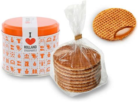 Daelmans Stroopwafels Gaufres Au Caramel G Par Bo Te En Fer