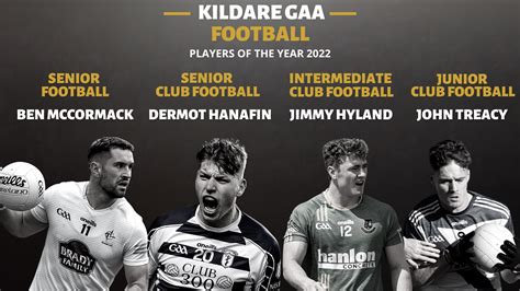 Kildare GAA Football Players of the Year for 2022. | Kildare GAA