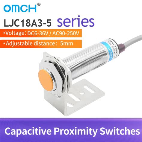 OMCH Interruptor Capacitivo M18 LJC18A3 5 Serie Inductiva Sensores De