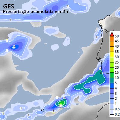 Tempo nas ilhas Períodos de chuva para a tarde passagem de uma