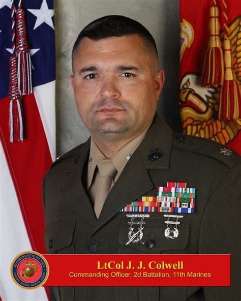 Lieutenant Colonel Jeremy J Colwell 1st Marine Division Biography