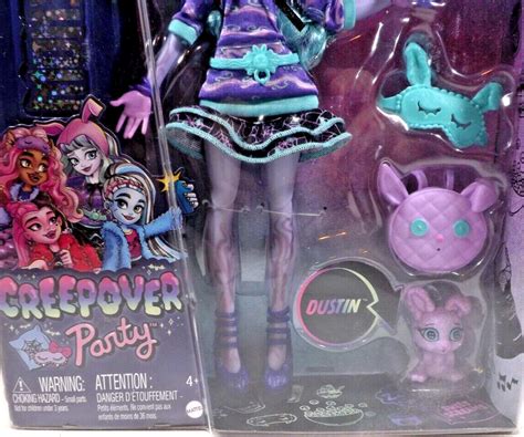 Mattel Monster High Doll Creepover Party Twyla With Dustin