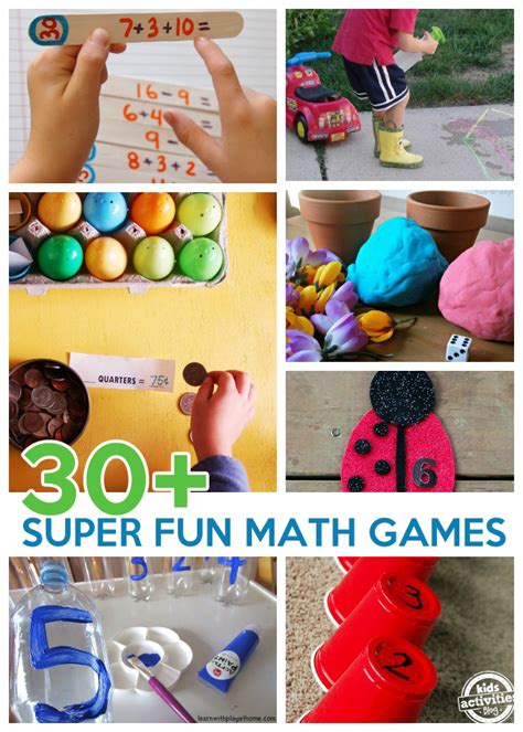 30+ Super Fun Math Games That Your Kids Will Love