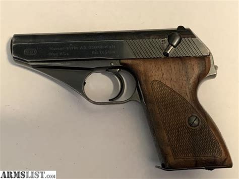 ARMSLIST For Sale Mauser HSc 32 ACP Pistol