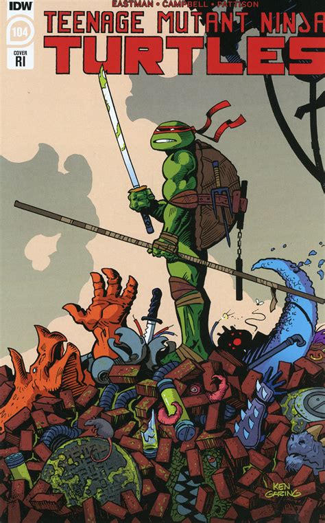 Teenage Mutant Ninja Turtles Vol 5 104 Cover C Incentive Ken Garing