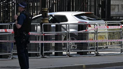 Man Arrested After Car Crashes Into Downing Street Gates