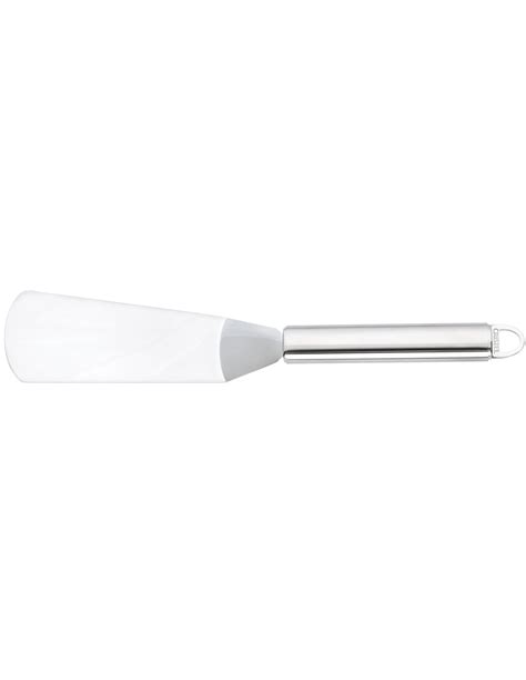 Spatule coudée inox Cristel POC avec palette large