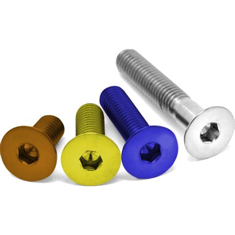 M5 Countersunk Titanium Bolts – TiBike