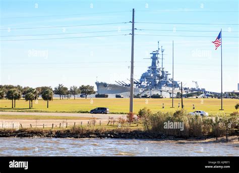 Mobile Alabama Usa November 19 2017 Uss Alabama Battleship