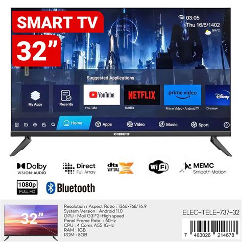 Smart TV de 32 pulgadas Summitec – Casaisla