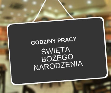 Czas pracy w okresie Świąt Bożego Narodzenia Polontex S A