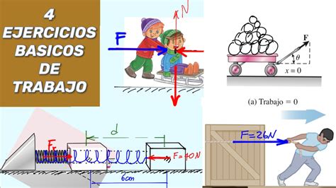 Ejercicios Resueltos De Trabajo Realizado Por Una Fuerza Y Trabajo