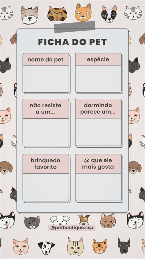 Template Fundo De Cachorros E Gatos E Perguntas Sobre O Seu Pet