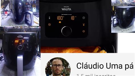 Air fryer Philips Walita RI9657 liga más não esquenta YouTube