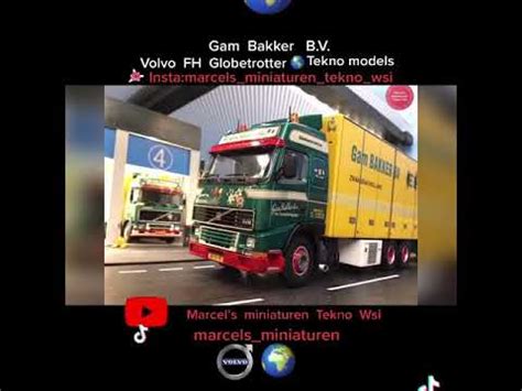 Gam Bakker B V Volvo FH Globetrotter Tekno Models Instagram