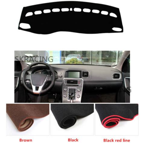 Anti Slip Dashmat Dashboard Mat Dash Cover Sun Visor Pad For Volvo S60