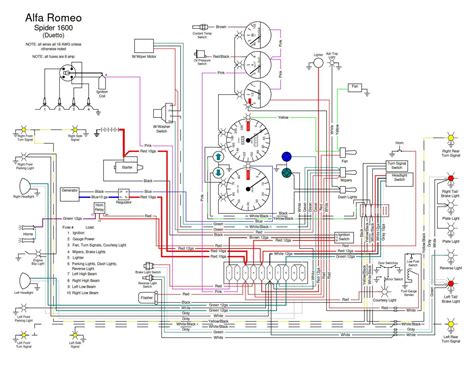 Alfa Romeo Spider Duetto Electrical Wiring Diagrams Alfa Romeo