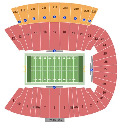 Dowdy-Ficklen Stadium Tickets & Seating Chart - Event Tickets Center