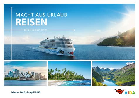 Neuer Aida Katalog Mit Kreuzfahrten Bis April Erschienen