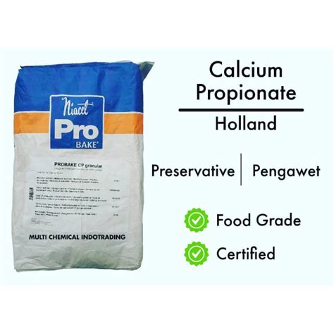 Jual CALCIUM PROPIONATE Kalsium Propionat 250gr Pengawet Makanan