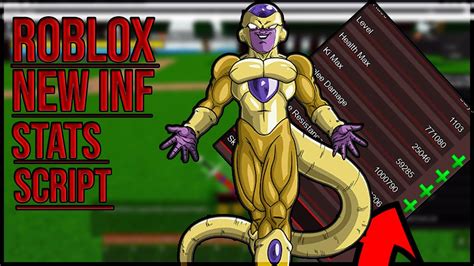 ROBLOX DRAGON BALL Z FINAL STAND INFINITE STAT SCRIPT I DBZFS INF STAT