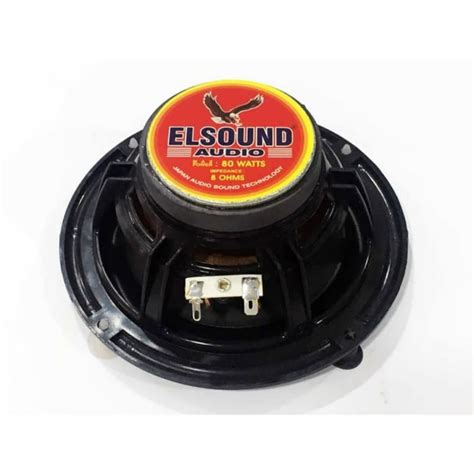 Jual SPEAKER ELSOUND 5INCH WOOFER 80WATT ORIGINAL Isi Dalam Speaker