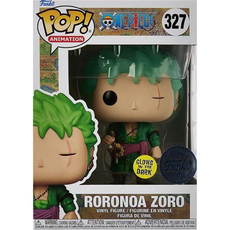 Funko Pop Animation One Piece Roronoa Zoro Glows In The Dark